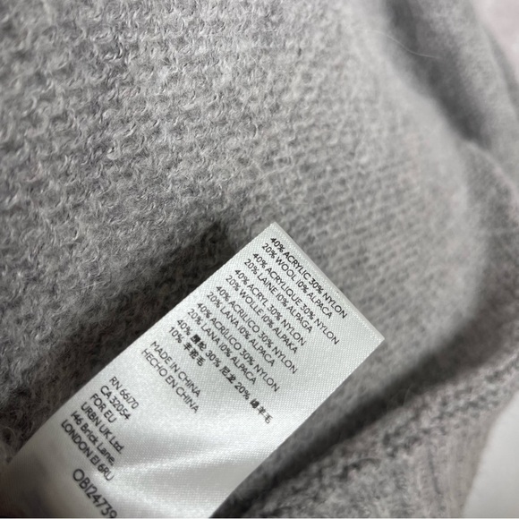 By Anthropologie Colleen Wool Alpaca Blend Colorful Knit Striped Sweater Size XS - Picture 7 of 9